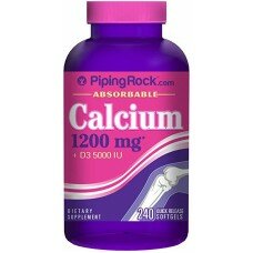 Absorbable Calcium 1200 мг Plus D 5000 IU 240 Softgels