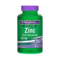 Chelated Zinc 50 мг Gluconate 250 таблеток