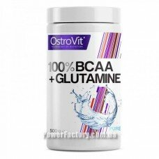 100 % Bcaa + Glutamine 500 грамм 
